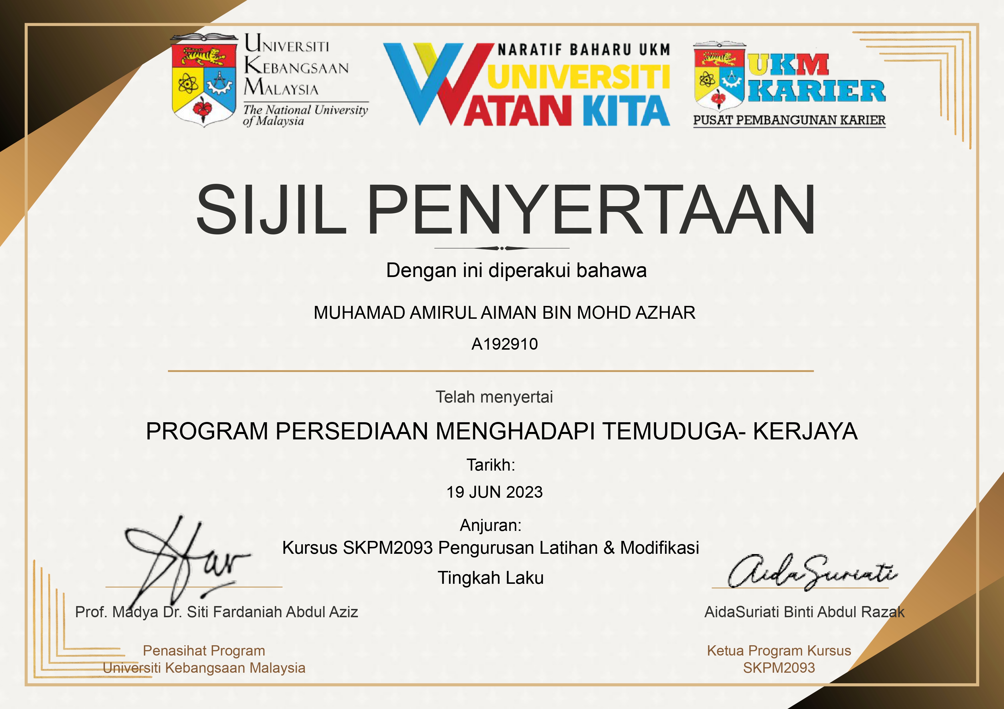 Persediaan Temuduga Kerjaya